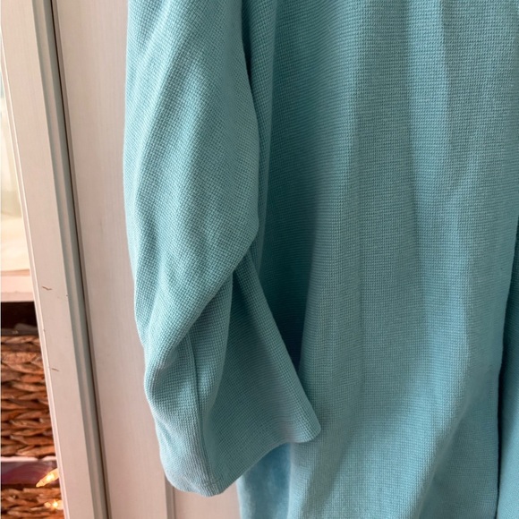 Chalet Turquoise Blouse with Decorative Buttons XL NWT - Picture 4 of 4